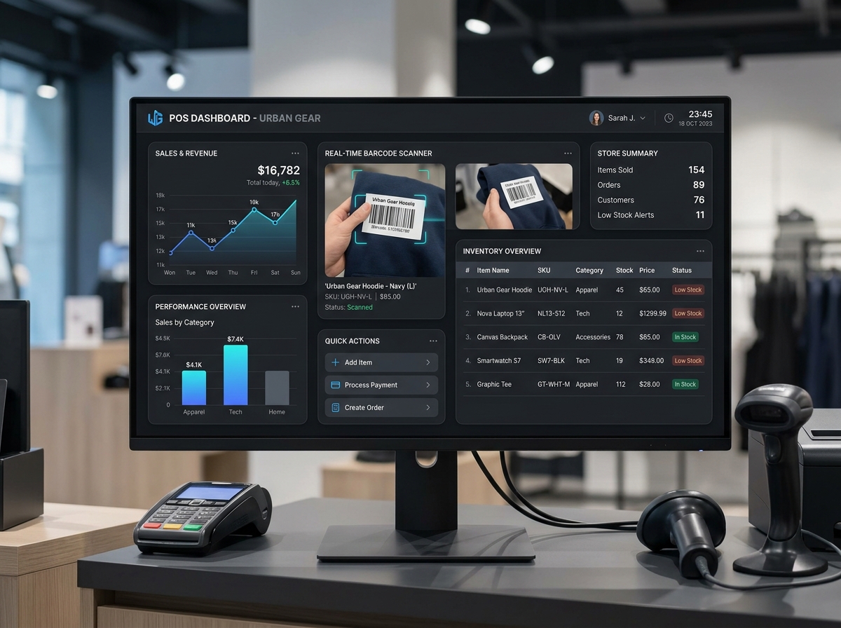 Sistem Retail / Kasir (POS)